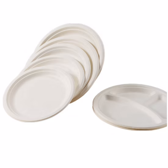 Разлагаемая жома сахарного тростника, одноразовые столовые приборы, фаст-фуд, еда на вынос, одноразовая посуда, контейнер для еды, подходящий для различных случаев